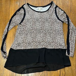 Michael Kors Animal Print Top